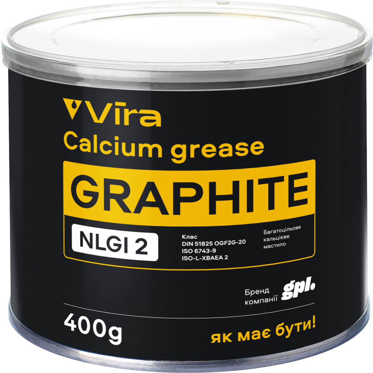 Мастило VIRA Графітне, 0,4 кг (VI0601)